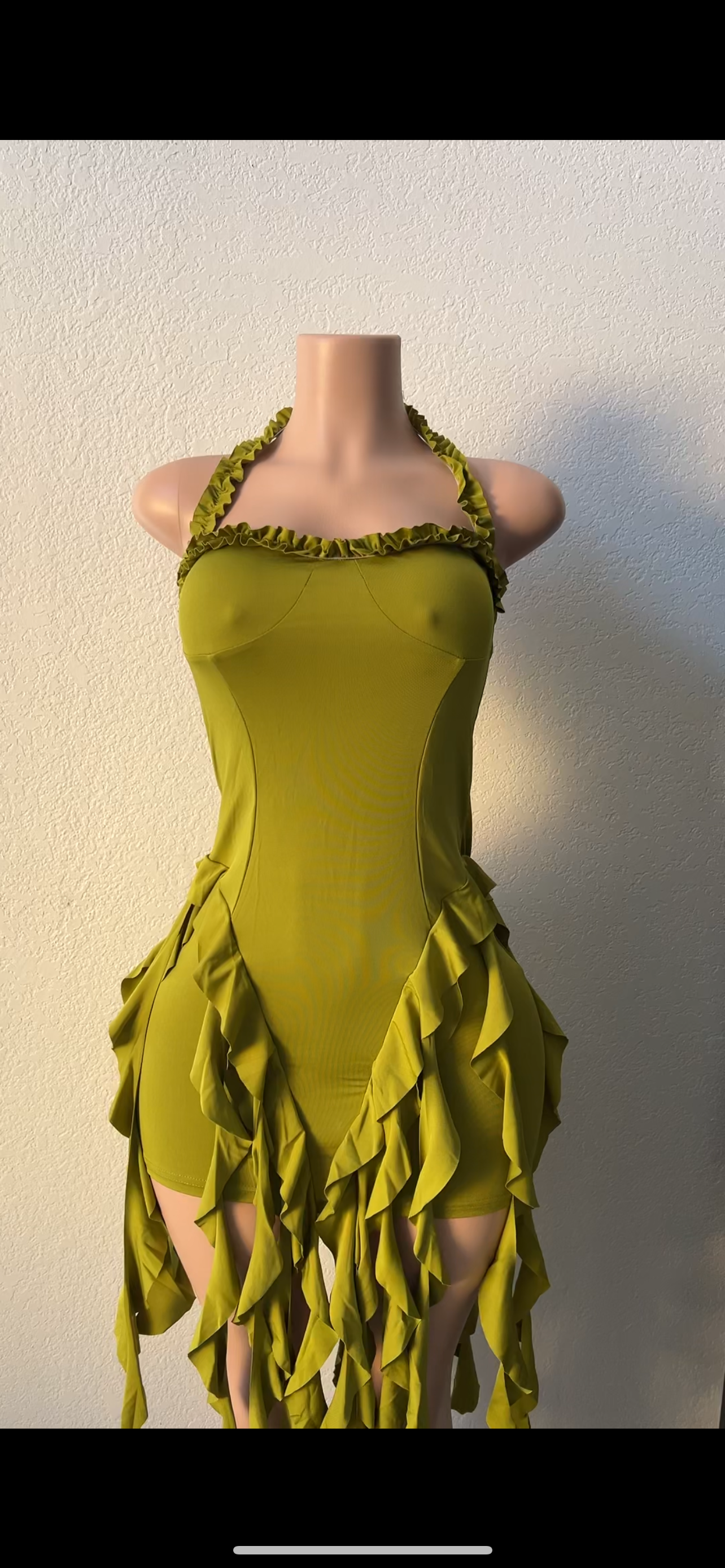 Goddess Ruffle Dress