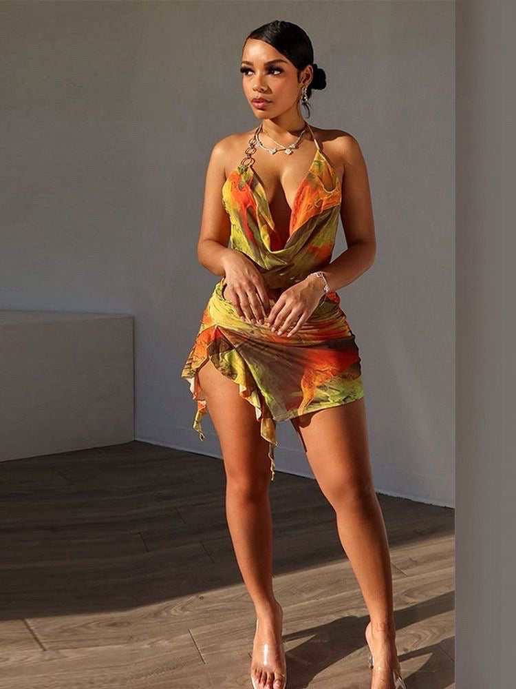 Ivy mesh dress