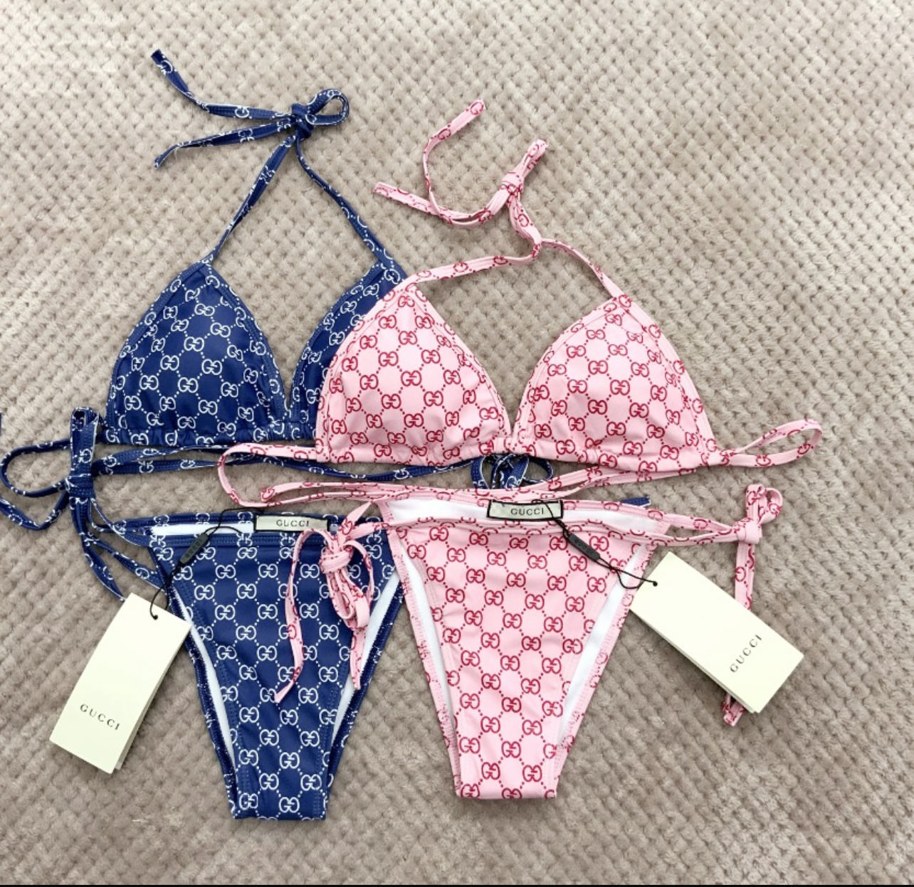 Gucci two piece swimsuit