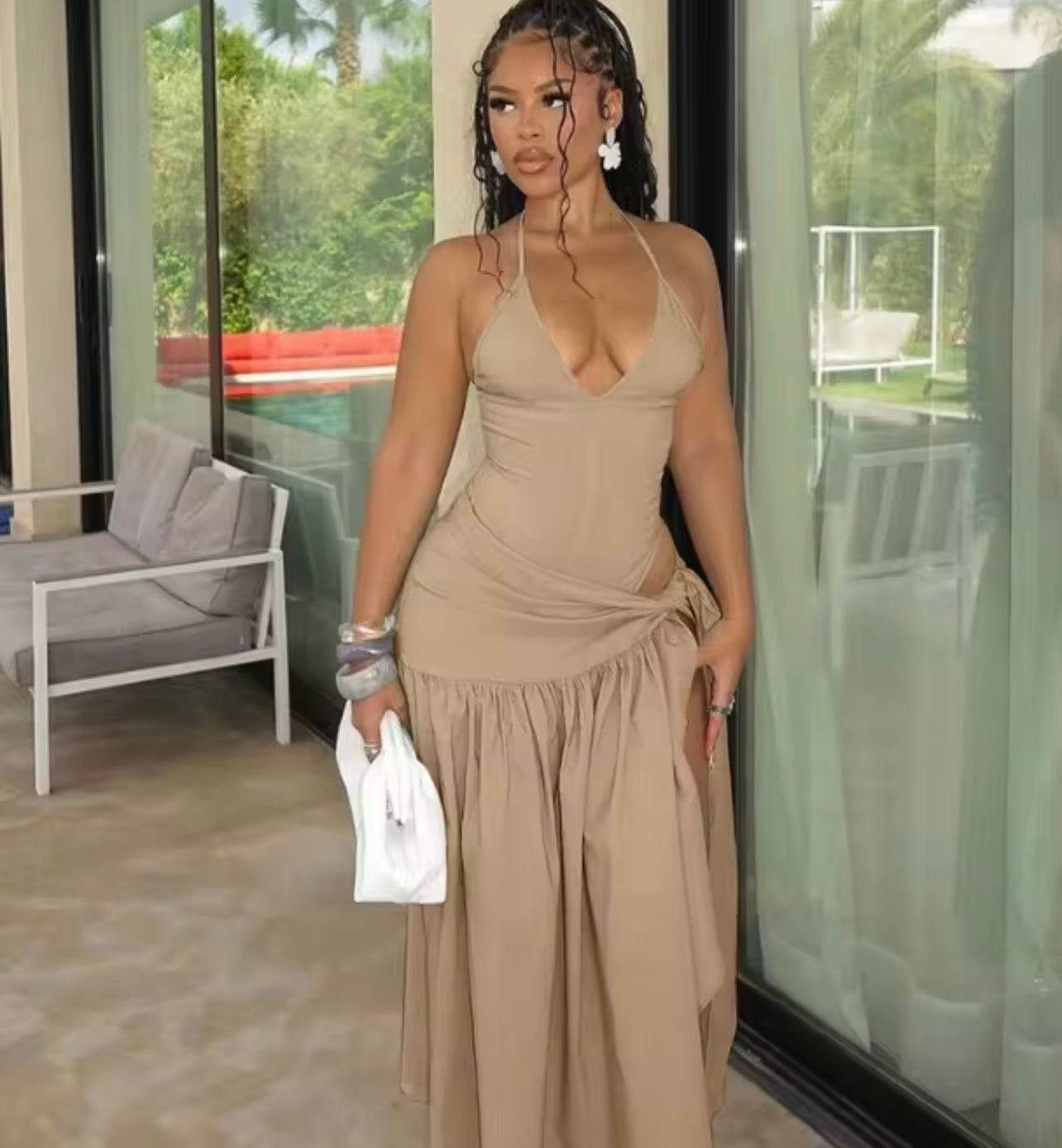 Bali glow dress set