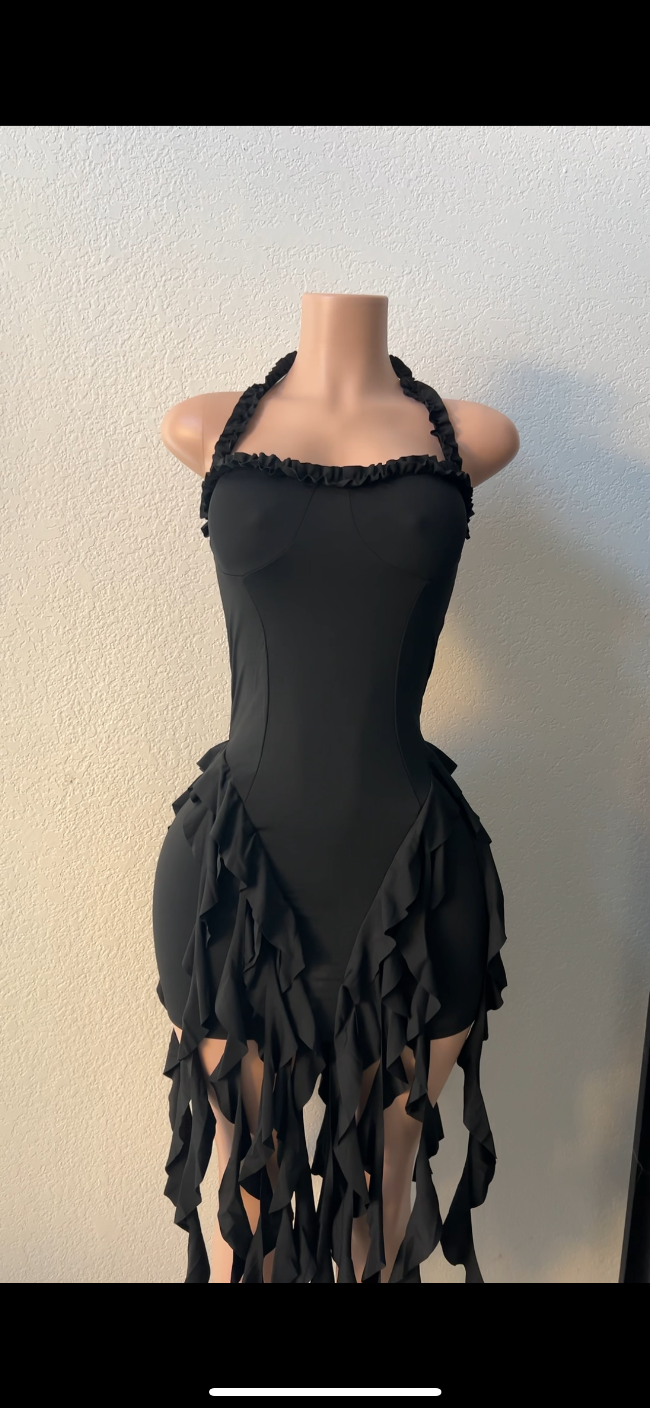 Goddess Ruffle Dress