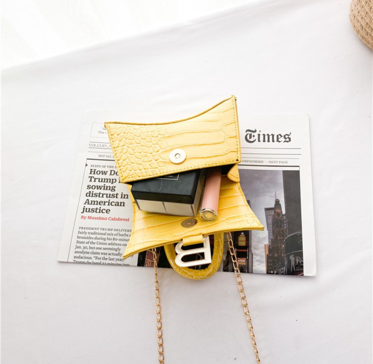 Mini Luxe Croc Bag
