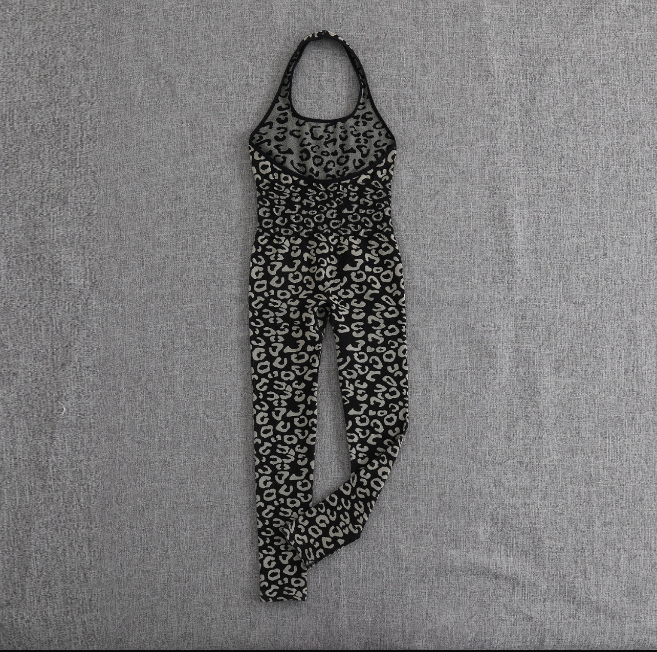 Wild Intentions Leopard Halter Jumpsuit