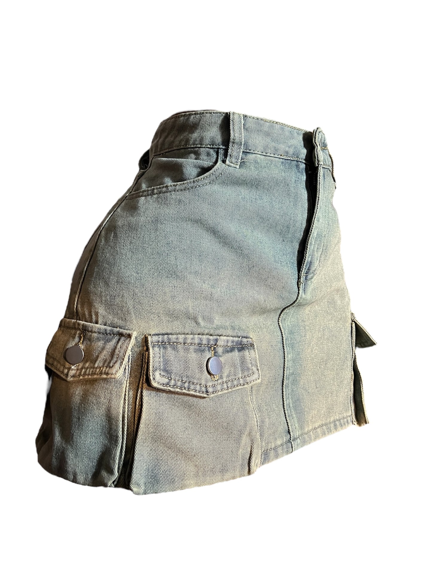 Hotgirl cargo denim set