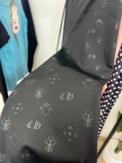 Chrome heart leggings