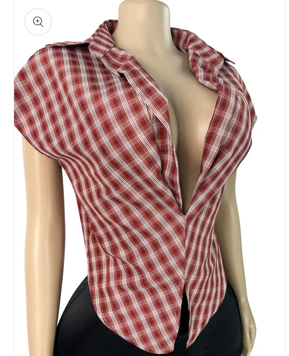 Checked Out Top