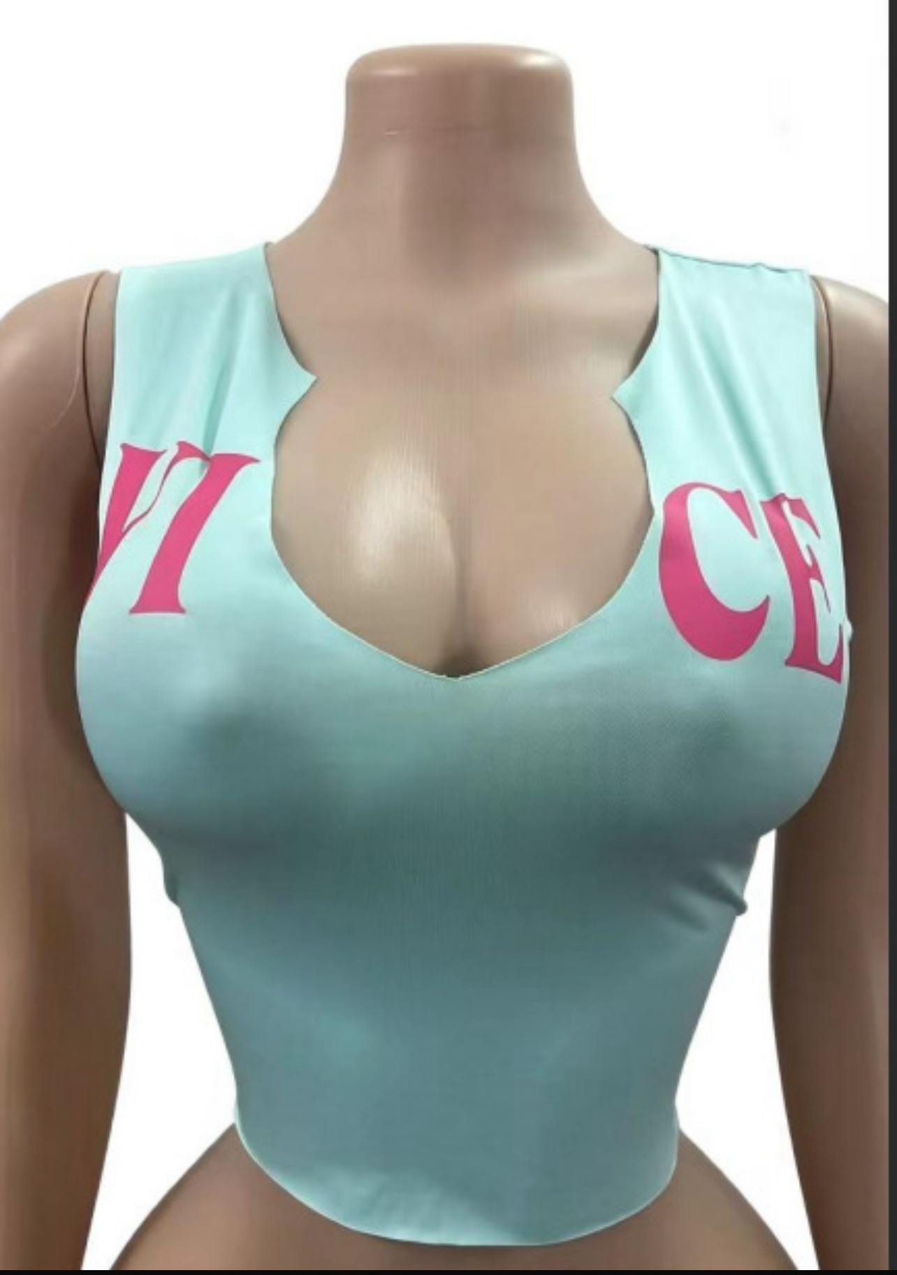 Vice cut crop tank