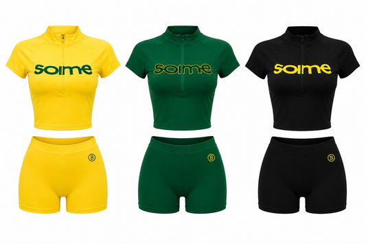 Body is tea shorts set