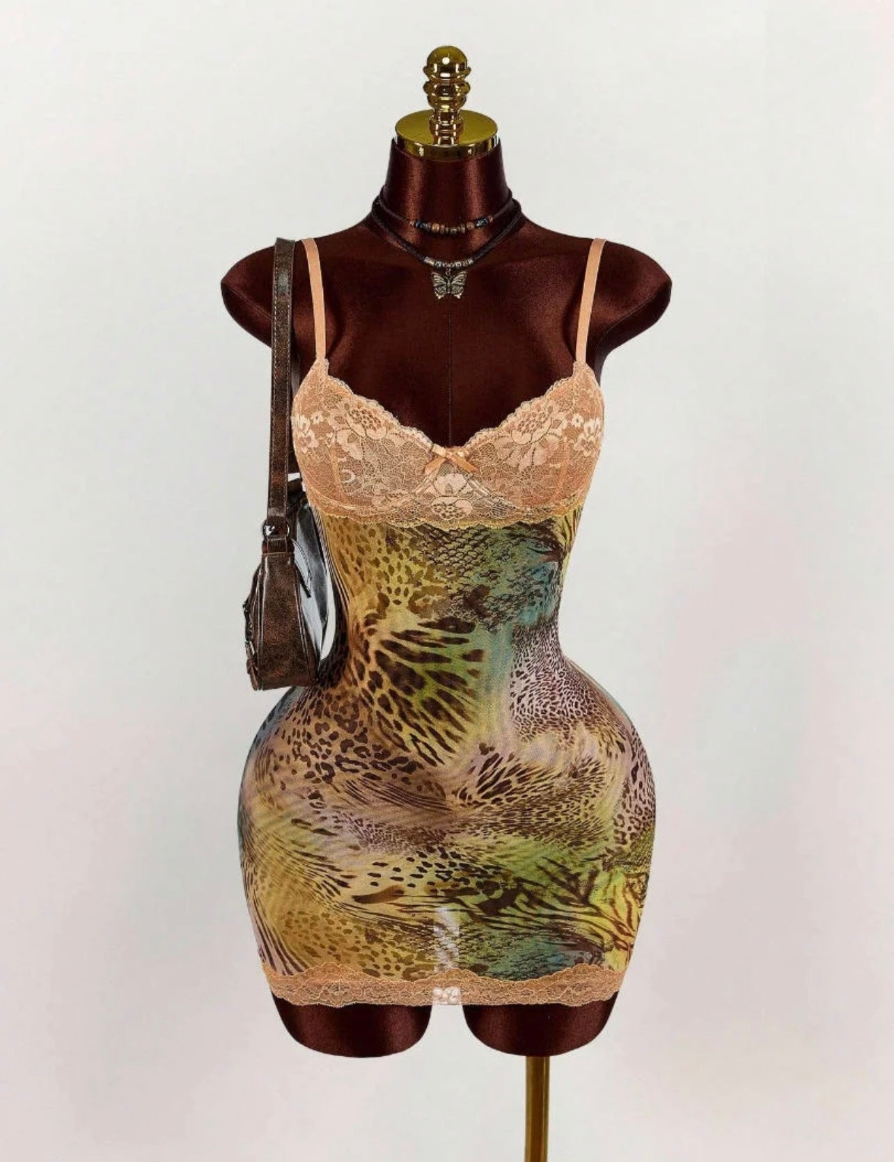 Blossom Temptation Lace Mini Dress