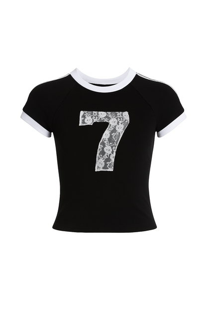 Lace-Up Baby Tee