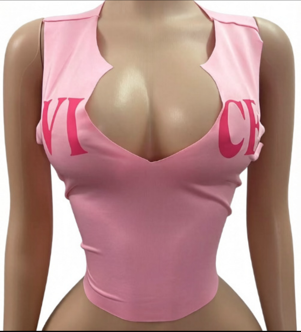 Vice cut crop tank