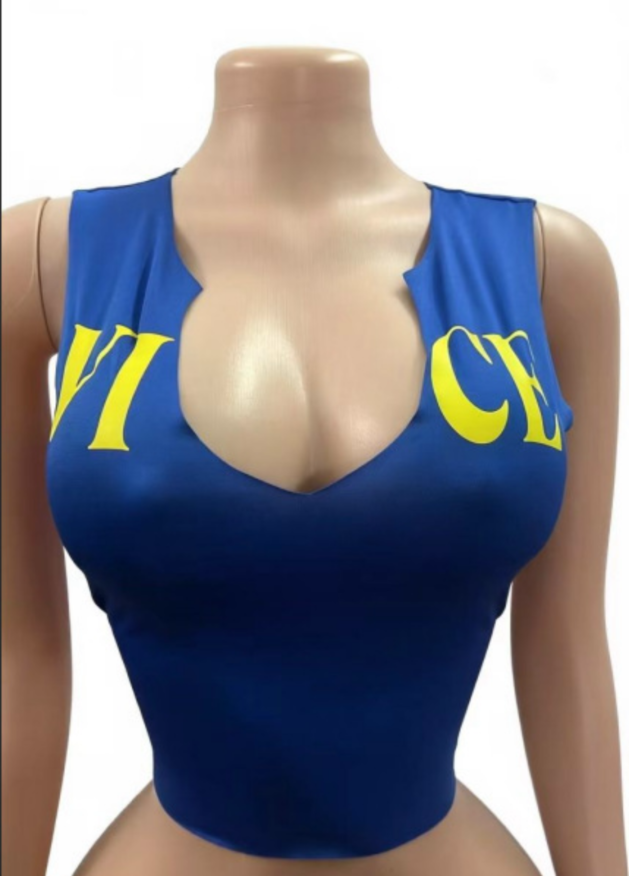 Vice cut crop tank