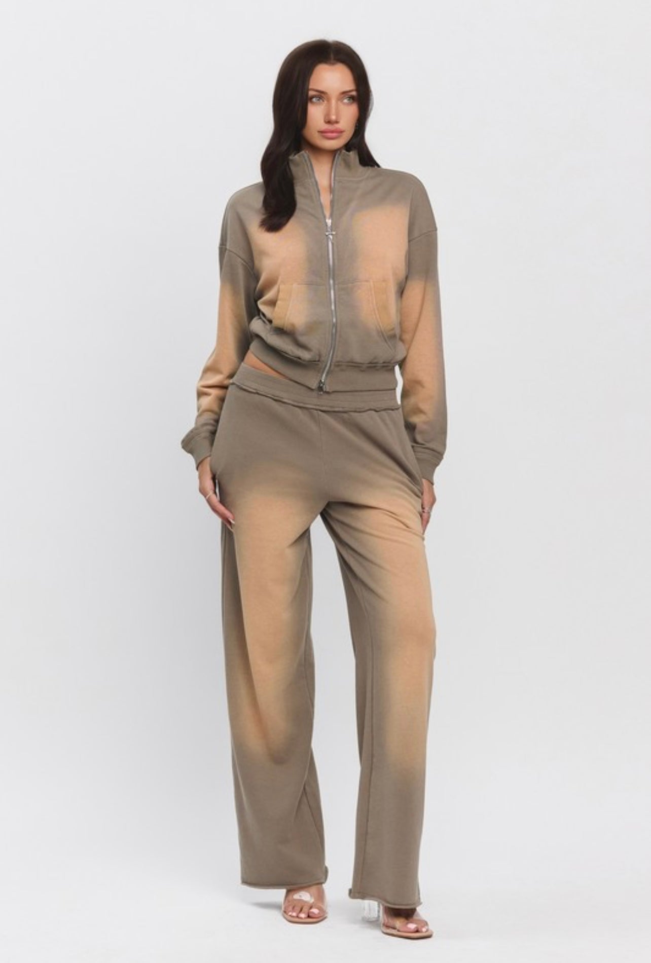 Ombre Sweatsuit Set