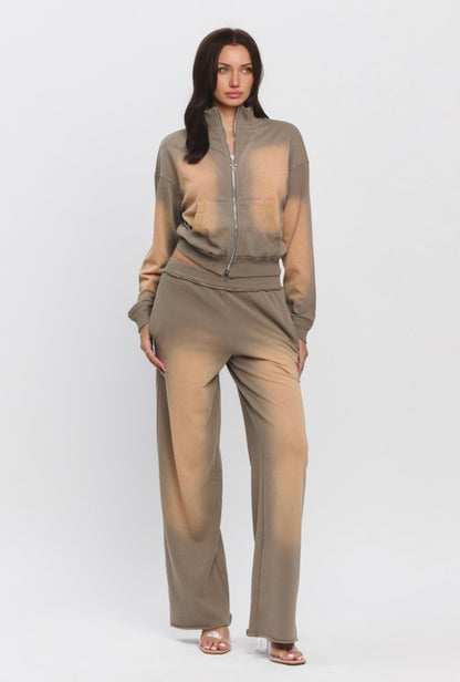Ombre Sweatsuit Set