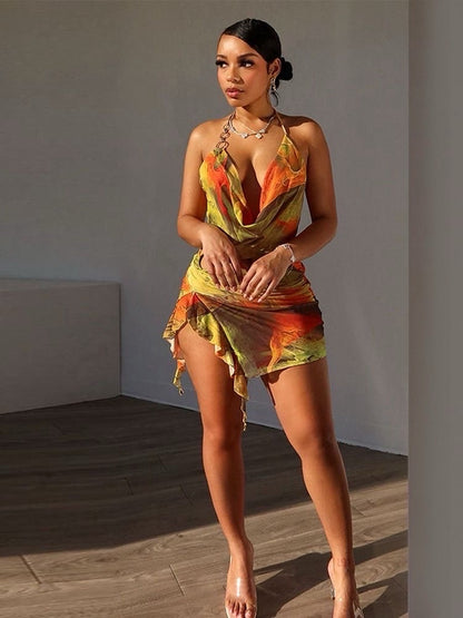Ivy mesh dress