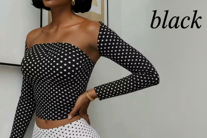 Dot Me Down Polka 2-Piece Short Set
