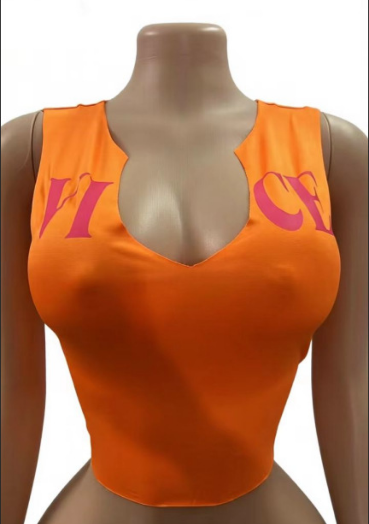 Vice cut crop tank