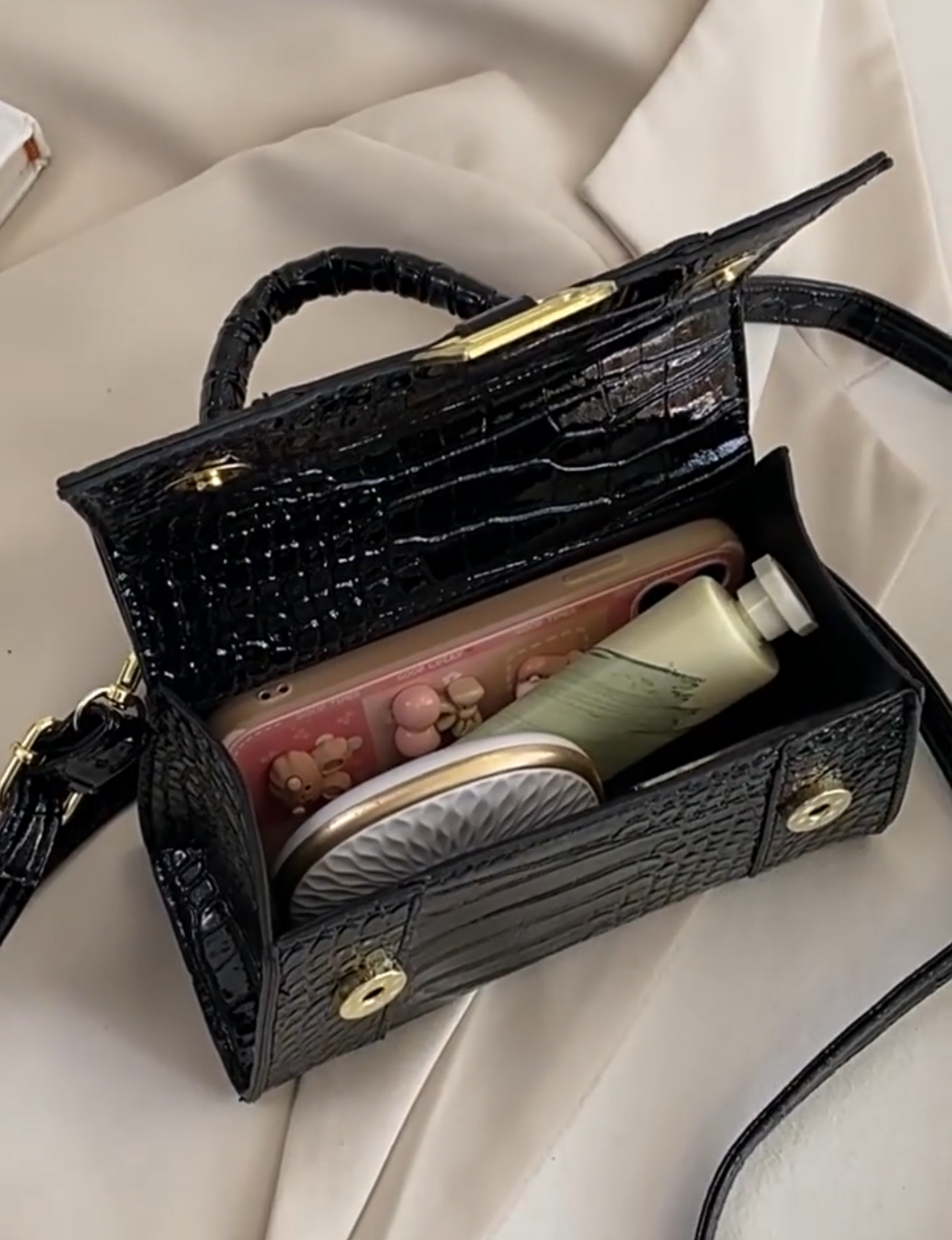 Luxe Croc Handbag