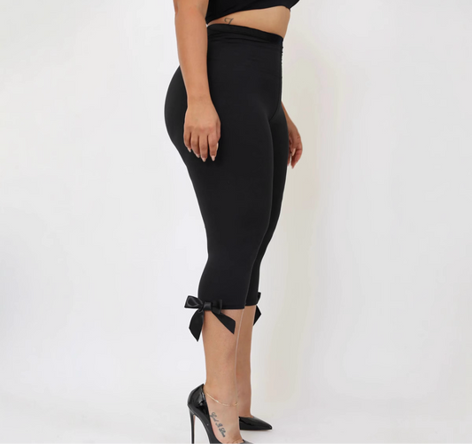 Bow Capri Leggings