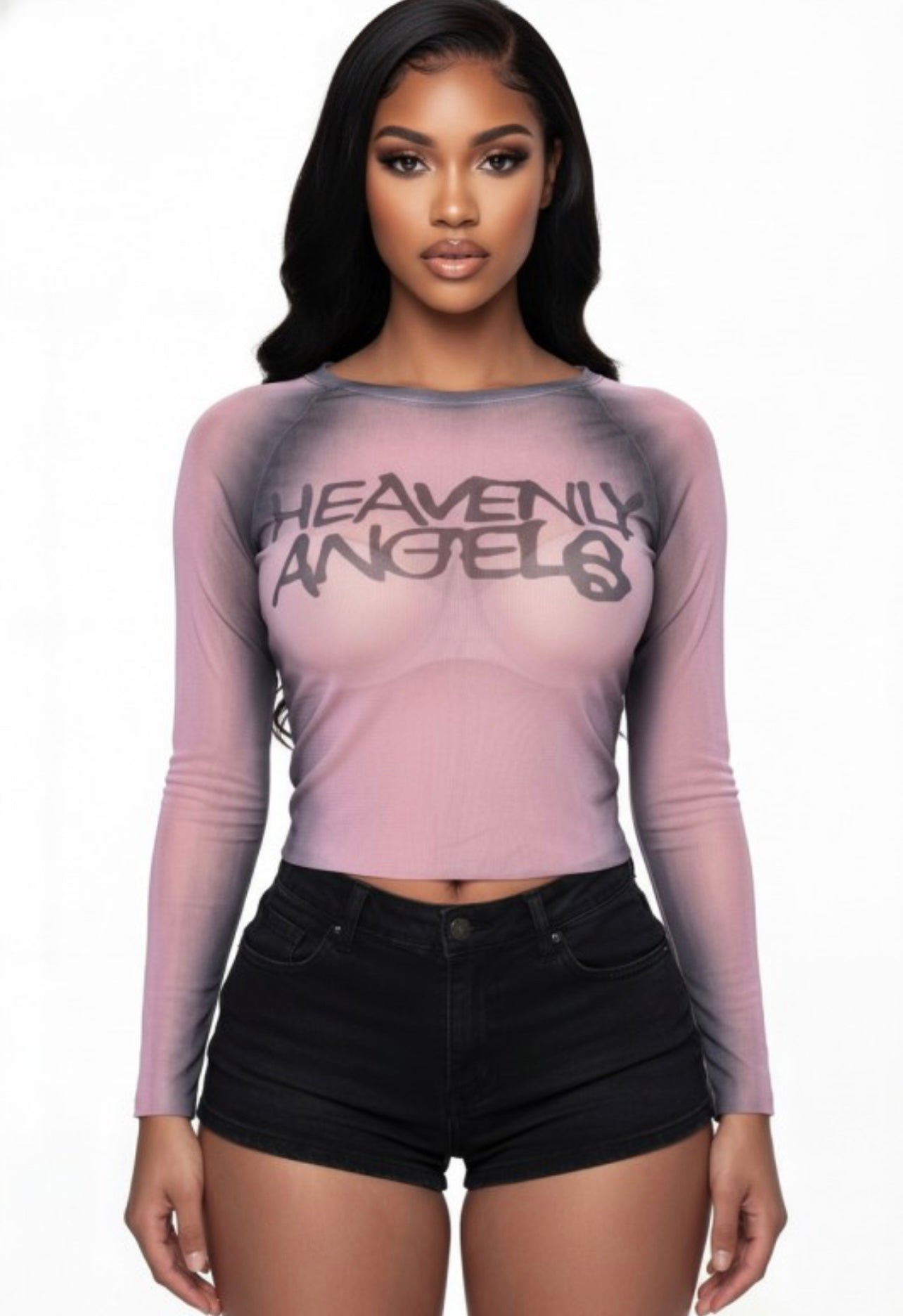 Heavenly Angels mesh long sleeve