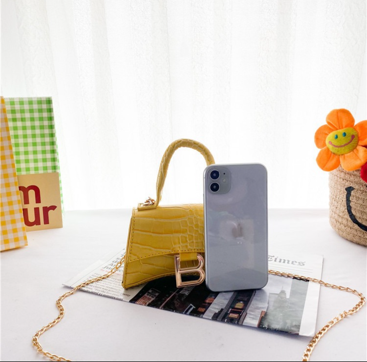 Mini Luxe Croc Bag