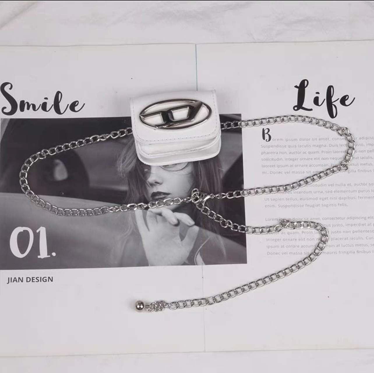 Diesel Chain Waist Belt