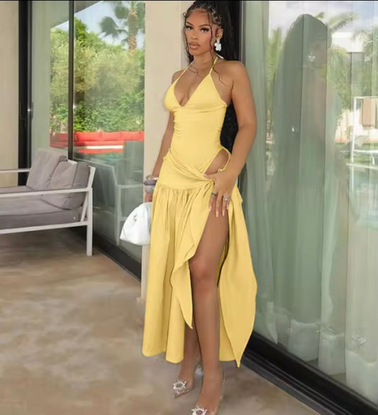 Bali glow dress set