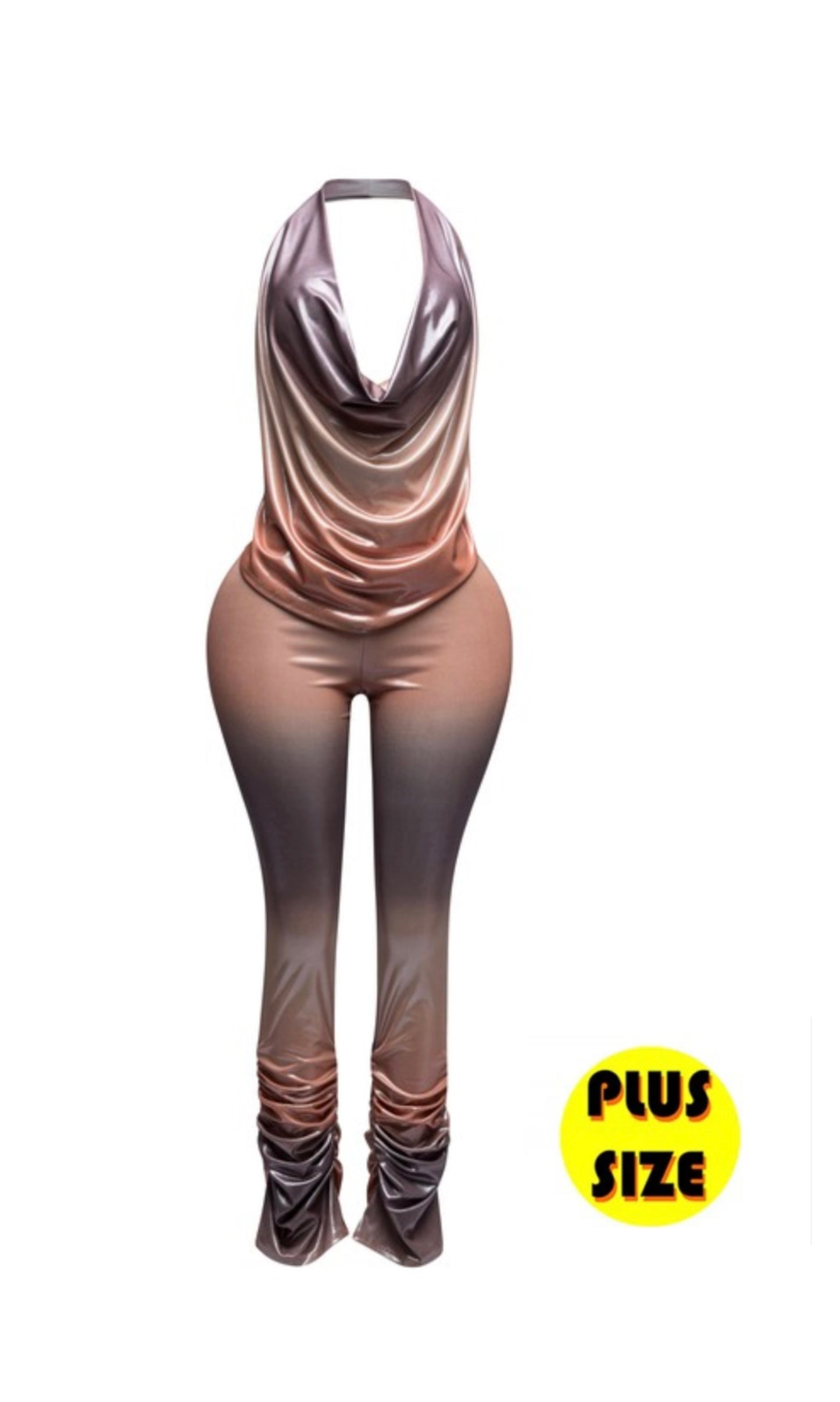 After Dark Ombre Halter Set