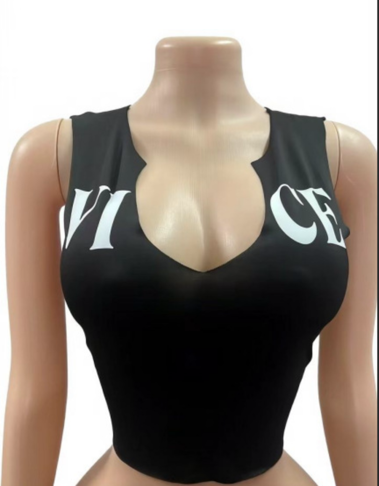 Vice cut crop tank