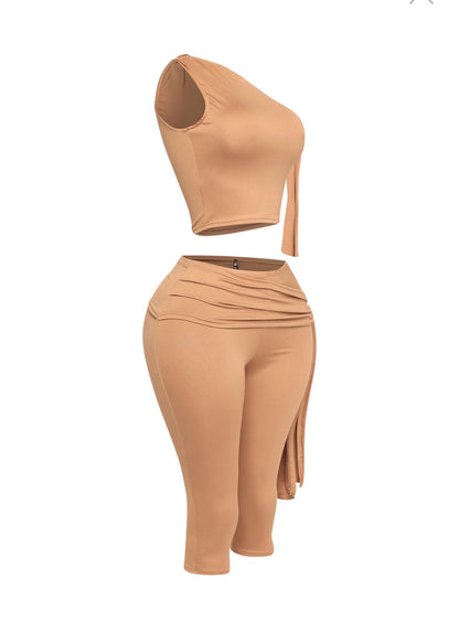 One shoulder tie sets