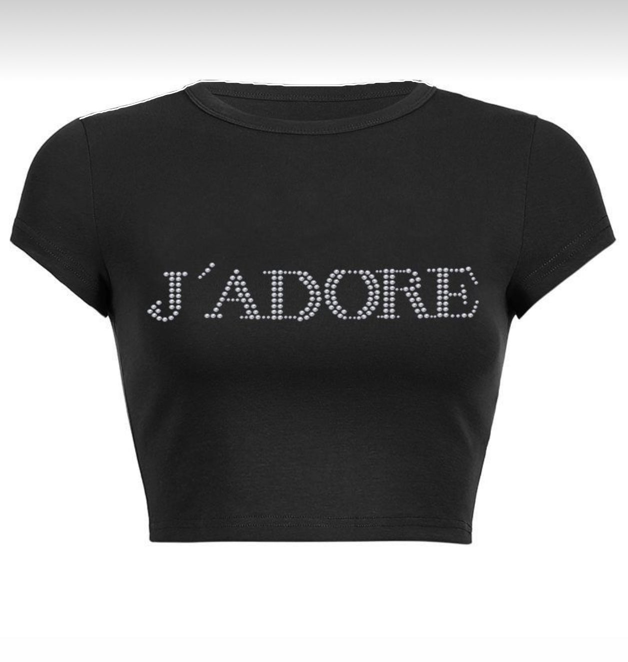 J’adore Crop Tee