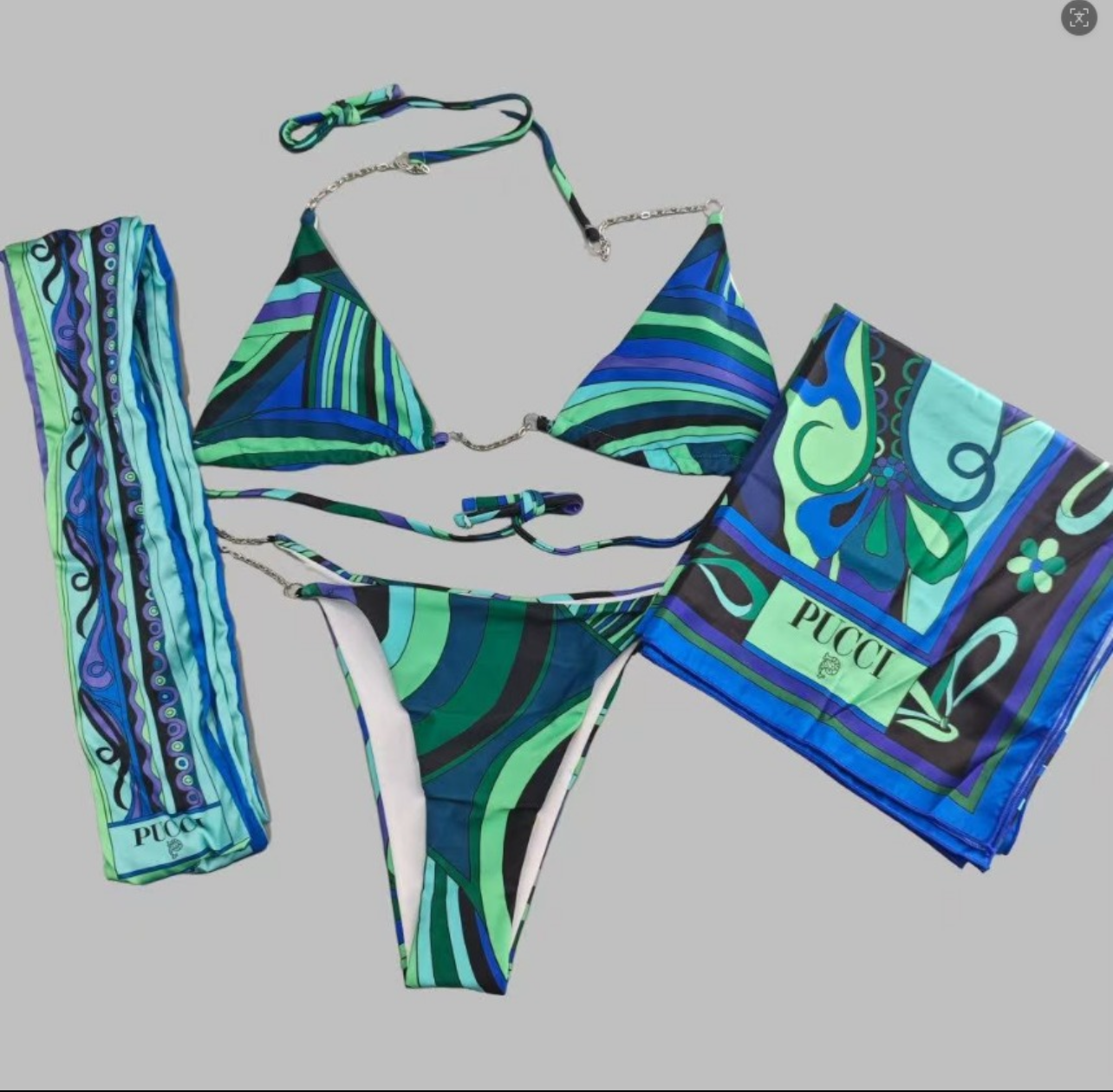 Pucci (3 piece) one piece swimsuit
