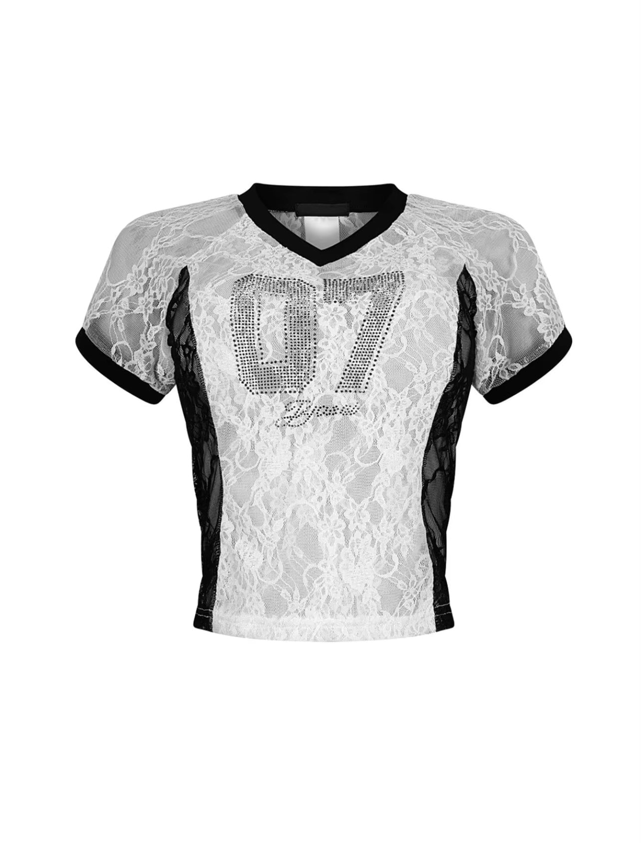 Lace Varsity top