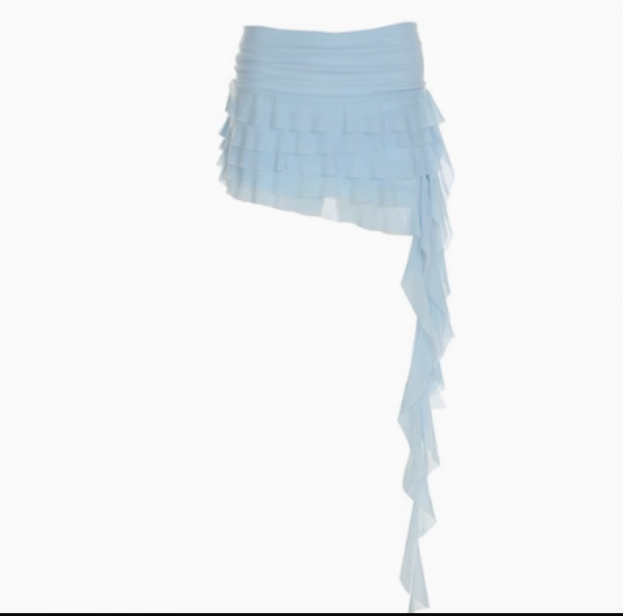 Soft Drama Ruffle Mini Skirt