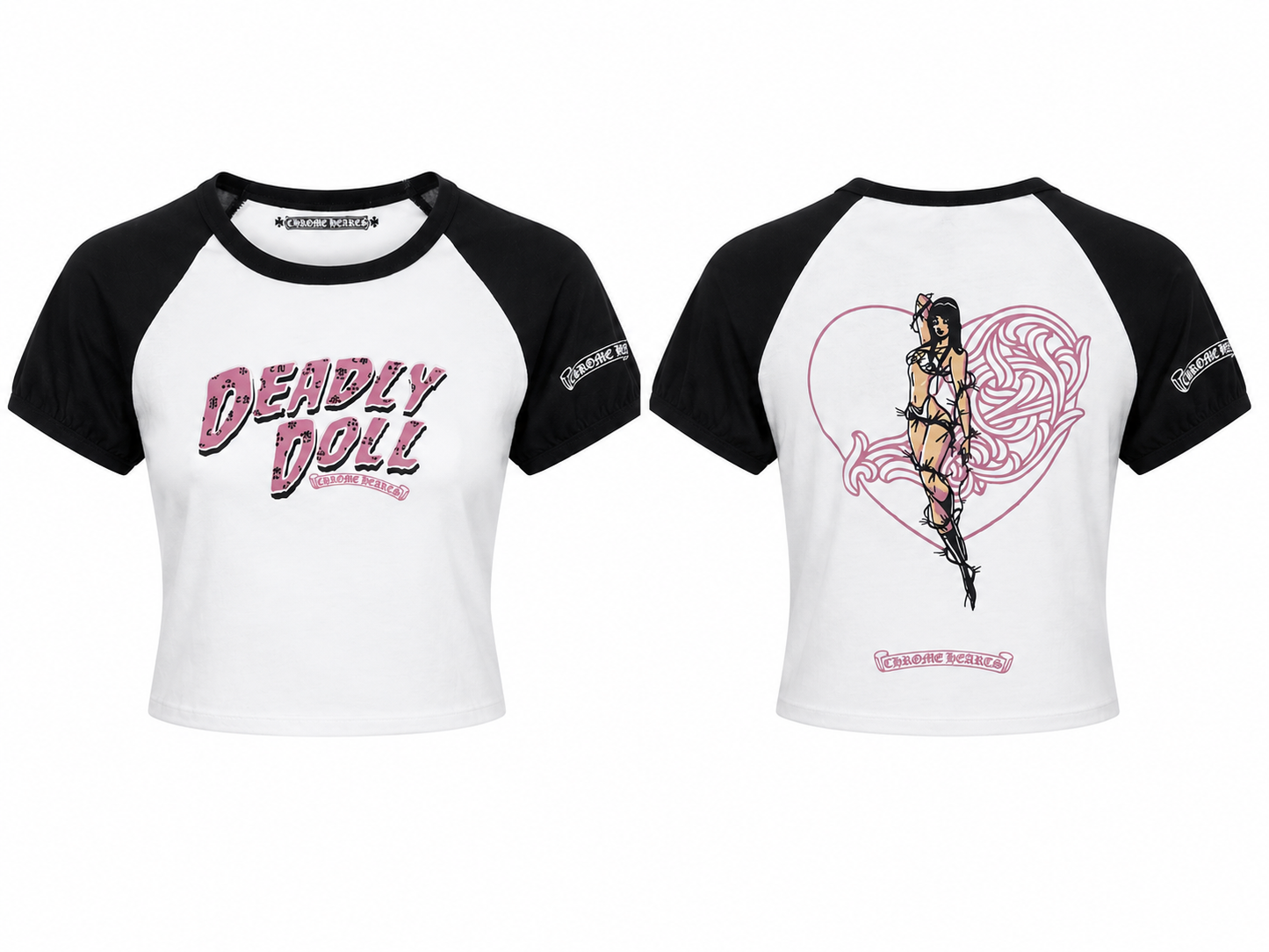 Chrome Hearts Deadly Doll Baby Tee