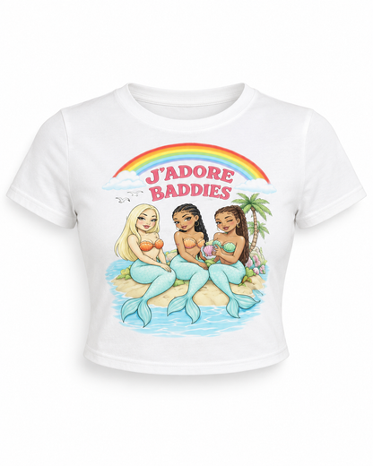 J’Adore Baddies Mermaid Baby Tee
