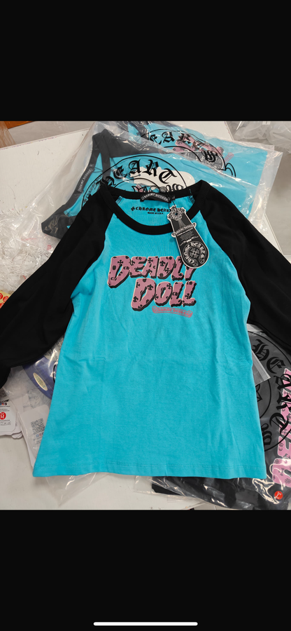Deadly Doll Chrome Hearts Long sleeve tops