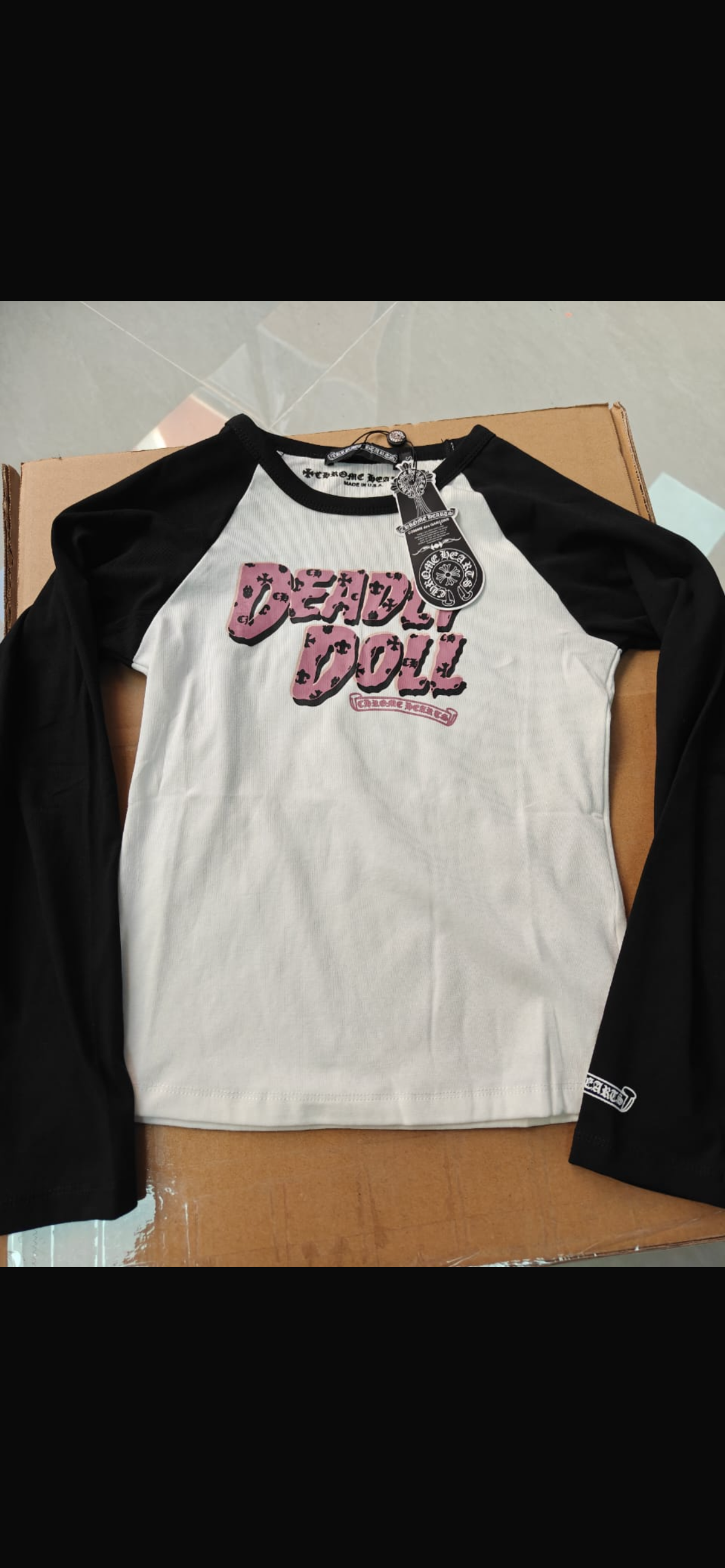 Deadly Doll Chrome Hearts Long sleeve tops