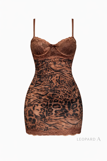 Blossom Temptation Lace Mini Dress
