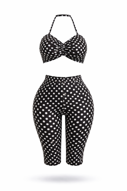 Retro Doll Polka Dot Set
