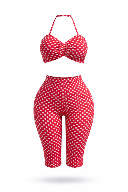 Retro Doll Polka Dot Set