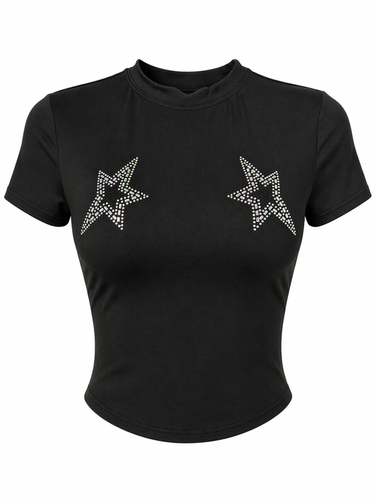 Star Status Crop Top