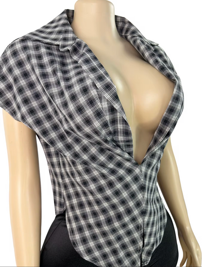Checked Out Top