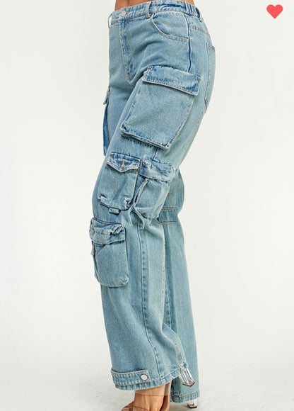 Denim cargo